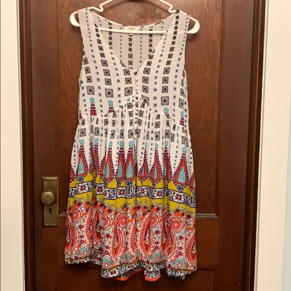 Umgee Multicolored Flowy Dress